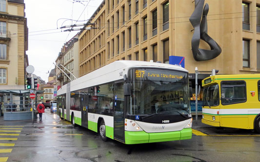 Neuchtel Trams & Trolleybuses - www.simplonpc.co.uk 