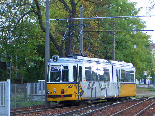 Nordhausen Trams - www.simplonpc.co.uk