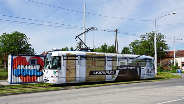 Osijek Tatra Tram - www.spimplonpc.co.uk - Photo: ©Ian Boyle 16th May 2016