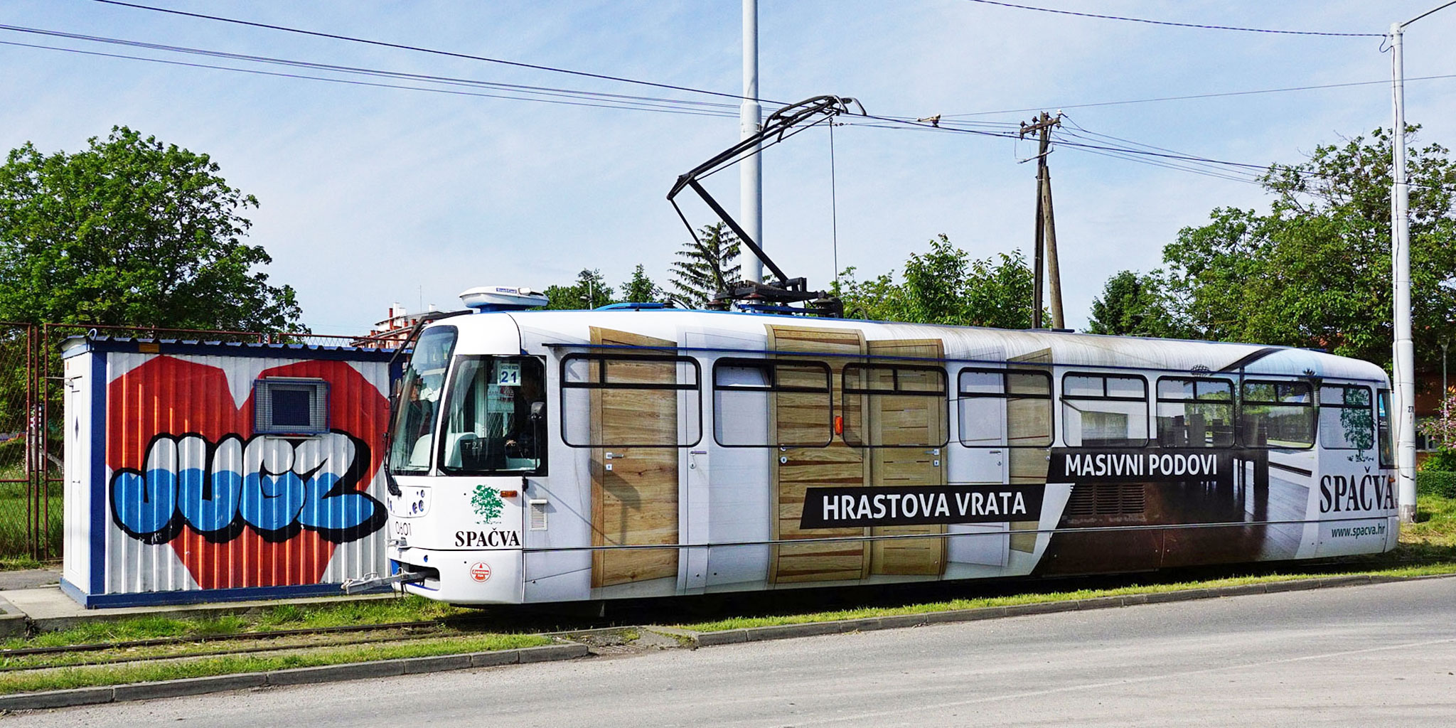 Osijek Tatra Tram - www.spimplonpc.co.uk - Photo: ©Ian Boyle 16th May 2016