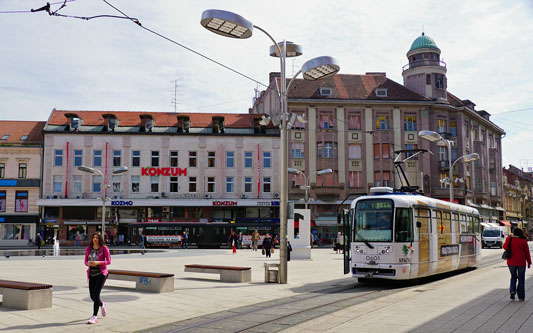 Osijek Tatra Tram - www.spimplonpc.co.uk - Photo: ©Ian Boyle 16th May 2016