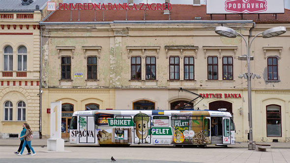 Osijek Tatra Tram - www.spimplonpc.co.uk - Photo: ©Ian Boyle 16th May 2016