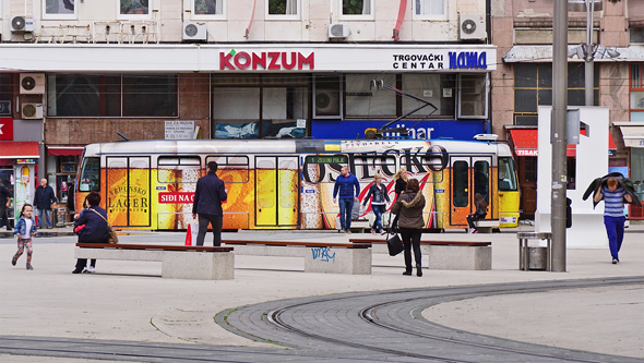 Osijek Tatra Tram - www.spimplonpc.co.uk - Photo: ©Ian Boyle 16th May 2016