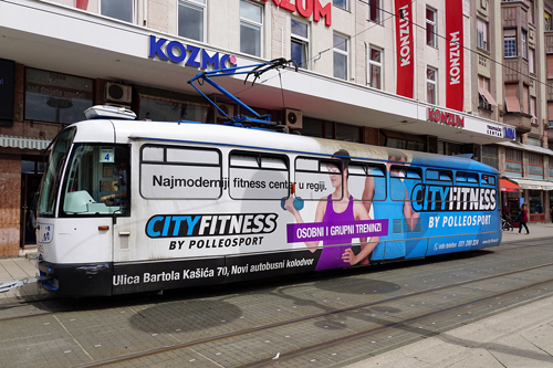 Osijek Tatra Tram - www.spimplonpc.co.uk - Photo: ©Ian Boyle 16th May 2016