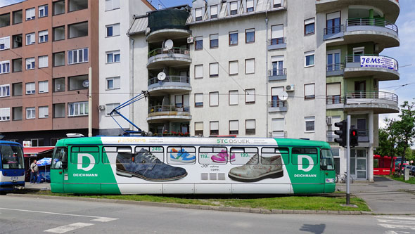 Osijek Tatra Tram - www.spimplonpc.co.uk - Photo: ©Ian Boyle 16th May 2016