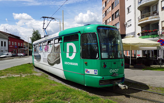 Osijek Tatra Tram - www.spimplonpc.co.uk - Photo: ©Ian Boyle 16th May 2016