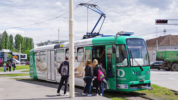 Osijek Tatra Tram - www.spimplonpc.co.uk - Photo: ©Ian Boyle 16th May 2016