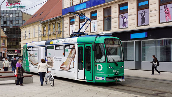 Osijek Tatra Tram - www.spimplonpc.co.uk - Photo: ©Ian Boyle 16th May 2016