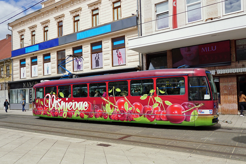 Osijek Tatra Tram - www.spimplonpc.co.uk - Photo: ©Ian Boyle 16th May 2016