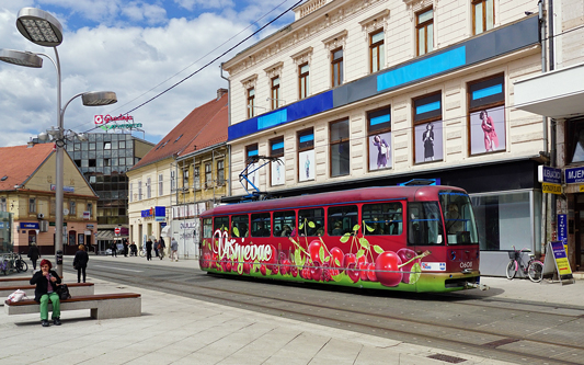 Osijek Tatra Tram - www.spimplonpc.co.uk - Photo: ©Ian Boyle 16th May 2016