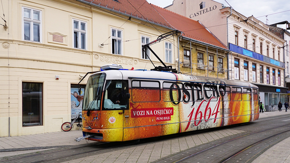 Osijek Tatra Tram - www.spimplonpc.co.uk - Photo: ©Ian Boyle 16th May 2016