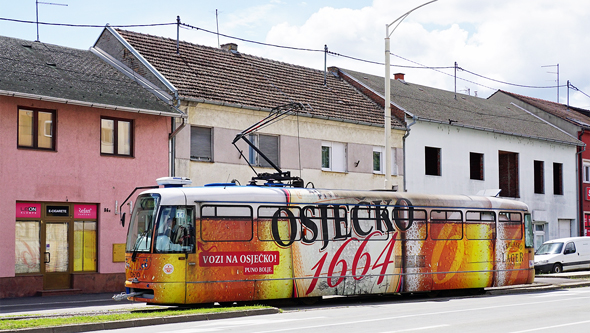 Osijek Tatra Tram - www.spimplonpc.co.uk - Photo: ©Ian Boyle 16th May 2016