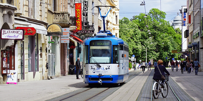 Osijek Tatra Tram - www.spimplonpc.co.uk - Photo: ©Ian Boyle 16th May 2016