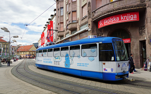 Osijek Tatra Tram - www.spimplonpc.co.uk - Photo: ©Ian Boyle 16th May 2016