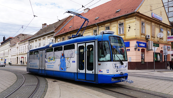 Osijek Tatra Tram - www.spimplonpc.co.uk - Photo: ©Ian Boyle 16th May 2016