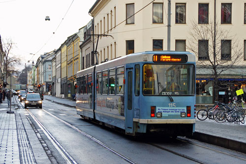 Oslo Trams - Photo: © Ian Boyle 10th December 2012- www.simplompc.co.uk - Simplon Postcards