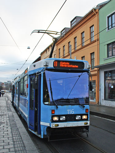 Oslo Trams - Photo: © Ian Boyle 10th December 2012- www.simplompc.co.uk - Simplon Postcards