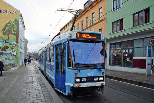 Oslo Trams - Photo: © Ian Boyle 10th December 2012- www.simplompc.co.uk - Simplon Postcards