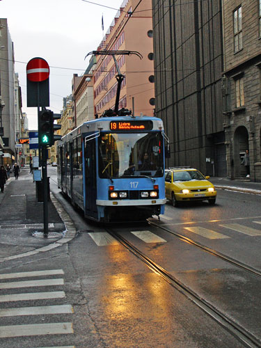 Oslo Trams - Photo: © Ian Boyle 10th December 2012- www.simplompc.co.uk - Simplon Postcards