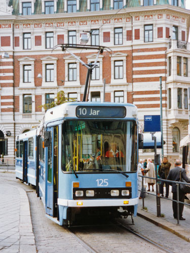 Oslo Trams - Photo: ©1993 Ian Boyle - www.simplompc.co.uk - Simplon Postcards