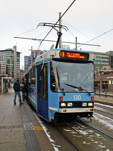 Oslo Trams - Photo: © Ian Boyle 10th December 2012- www.simplompc.co.uk - Simplon Postcards