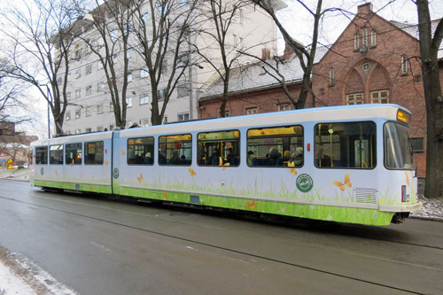 Oslo Trams - Photo: © Ian Boyle 10th December 2012- www.simplompc.co.uk - Simplon Postcards