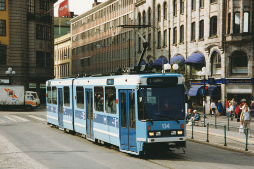 Oslo Trams - Photo: ©1993 Ian Boyle - www.simplompc.co.uk - Simplon Postcards