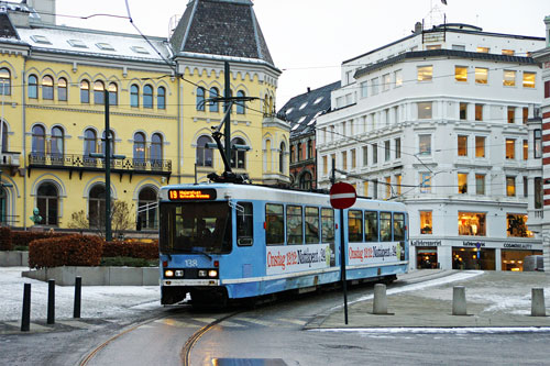 Oslo Trams - Photo: © Ian Boyle 10th December 2012 - www.simplompc.co.uk - Simplon Postcards