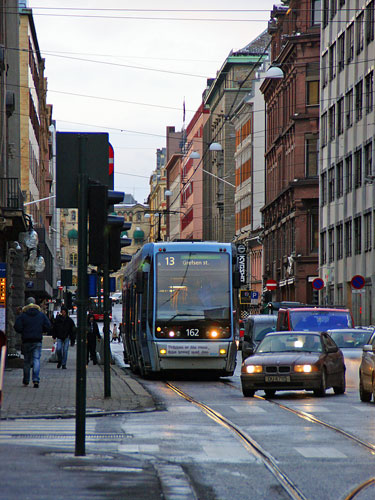 Oslo Trams - Photo: © Ian Boyle 10th December 2012- www.simplompc.co.uk - Simplon Postcards