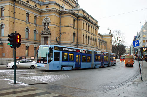 Oslo Trams - Photo: © Ian Boyle 10th December 2012- www.simplompc.co.uk - Simplon Postcards