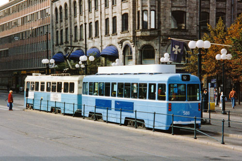 Oslo Trams - Photo: ©1993 Ian Boyle - www.simplompc.co.uk - Simplon Postcards