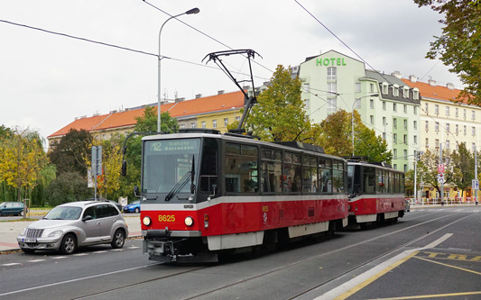 Prague Trams - Tatra T6A5 - www.simplonpc.co.uk