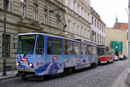 Prague Trams - Tatra T6A5 - www.simplonpc.co.uk