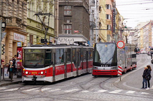 Prague Trams - DPP - www.simplonpc.co.uk