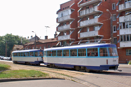 Riga Trams - Photo: © Ian Boyle, August 13th 2007 - Simplon Postcards - www.simplonpc.co.uk