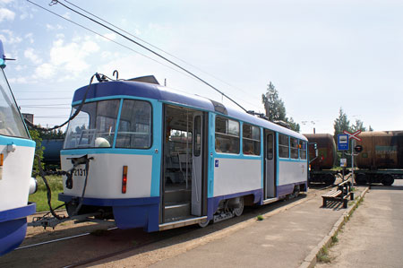 Riga Trams - Photo: © Ian Boyle, August 13th 2007 - Simplon Postcards - www.simplonpc.co.uk