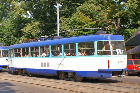 Riga Trams - Photo: © Ian Boyle, August 13th 2007 - Simplon Postcards - www.simplonpc.co.uk