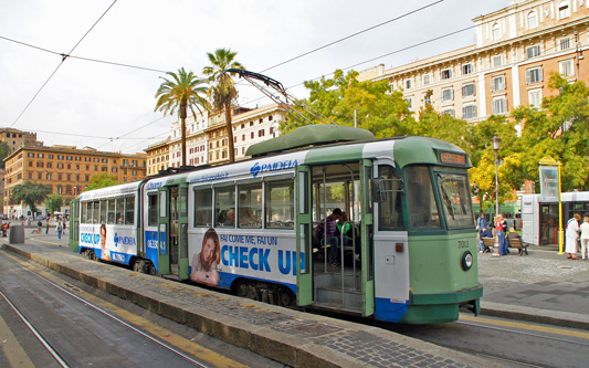 Rome Trams - ATAC - www.simplonpc.co.uk