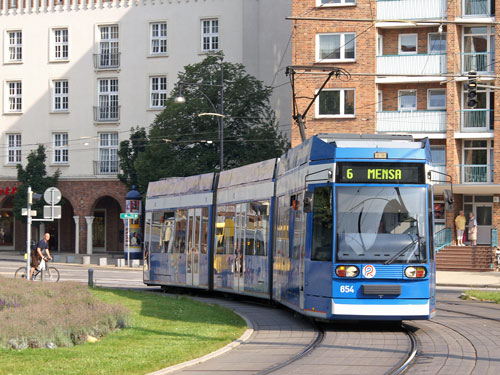 ROSTOCK TRAMS - Photo: ©2007 Jan Boyle - www.simplompc.co.uk - Simplon Postcards