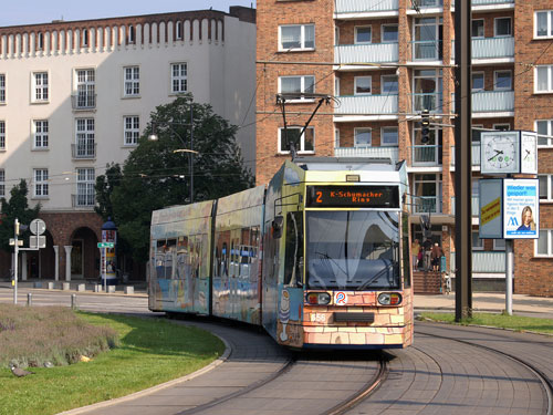 ROSTOCK TRAMS - Photo: ©2007 Jan Boyle - www.simplompc.co.uk - Simplon Postcards