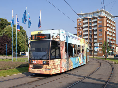 ROSTOCK TRAMS - Photo: ©2007 Jan Boyle - www.simplompc.co.uk - Simplon Postcards