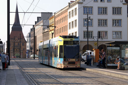 ROSTOCK TRAMS - Photo: ©2007 Jan Boyle - www.simplompc.co.uk - Simplon Postcards