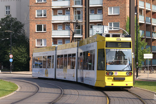 ROSTOCK TRAMS - Photo: ©2007 Jan Boyle - www.simplompc.co.uk - Simplon Postcards