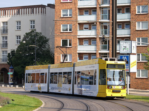 ROSTOCK TRAMS - Photo: ©2007 Jan Boyle - www.simplompc.co.uk - Simplon Postcards