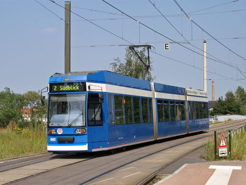 ROSTOCK TRAMS - Photo: ©2007 Jan Boyle - www.simplompc.co.uk - Simplon Postcards