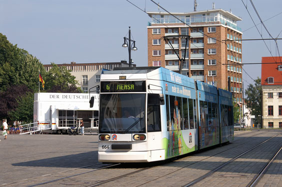 ROSTOCK TRAMS - Photo: ©2007 Jan Boyle - www.simplompc.co.uk - Simplon Postcards