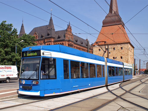 ROSTOCK TRAMS - Photo: ©2007 Jan Boyle - www.simplompc.co.uk - Simplon Postcards