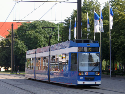 ROSTOCK TRAMS - Photo: ©2007 Jan Boyle - www.simplompc.co.uk - Simplon Postcards