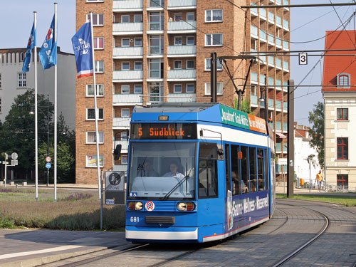 ROSTOCK TRAMS - Photo: ©2007 Jan Boyle - www.simplompc.co.uk - Simplon Postcards