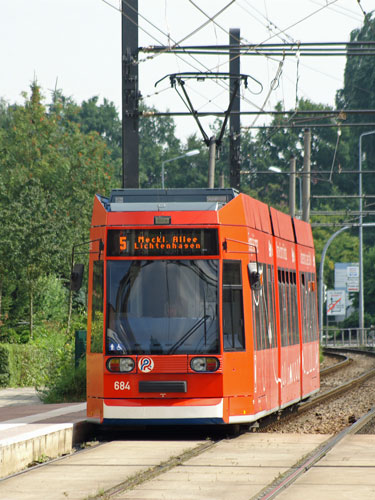 ROSTOCK TRAMS - Photo: ©2007 Jan Boyle - www.simplompc.co.uk - Simplon Postcards